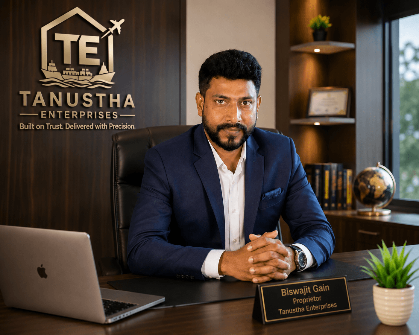 Biswajit Gain, Proprietor of Tanustha Enterprises