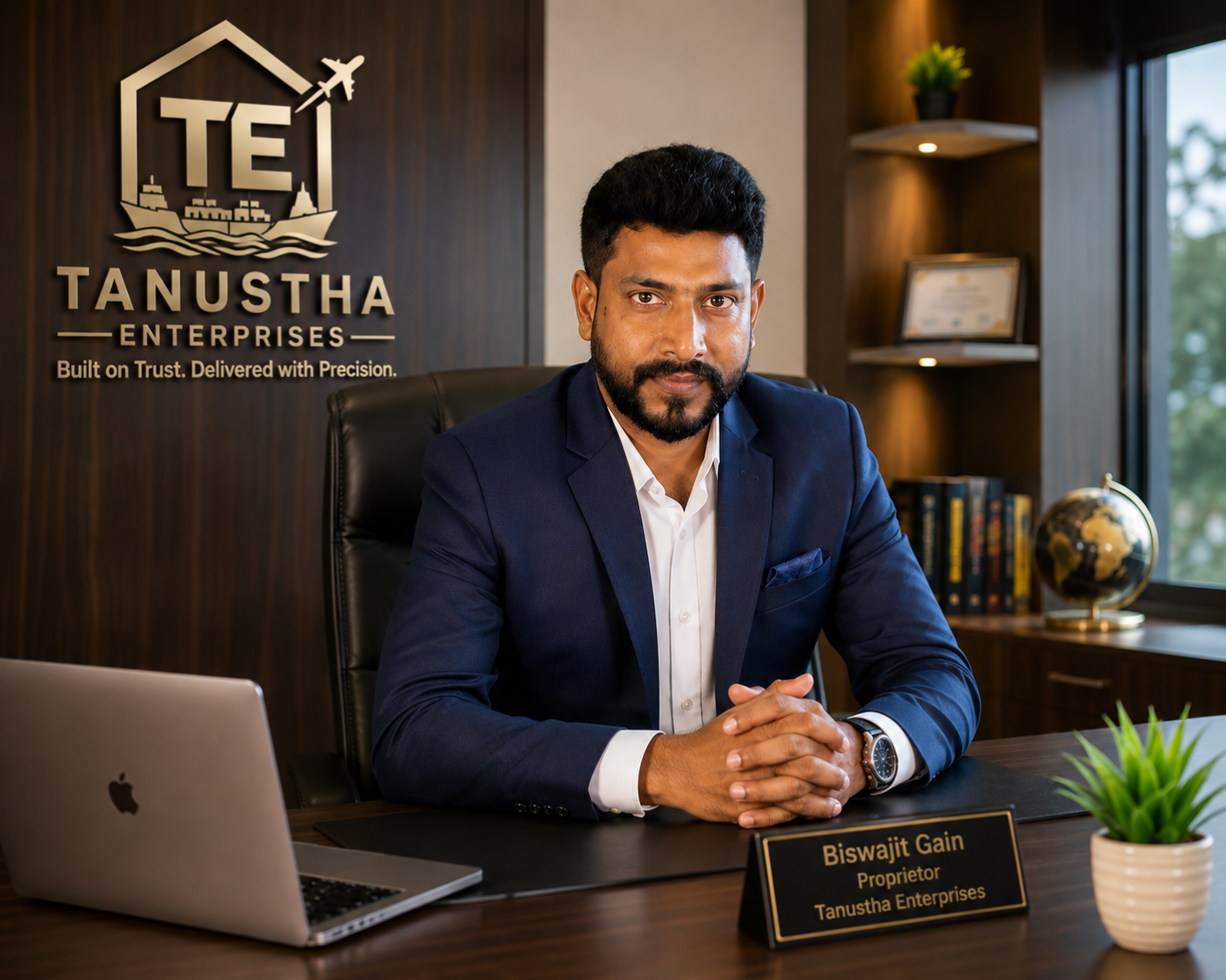 Biswajit Gain, Proprietor of Tanustha Enterprises
